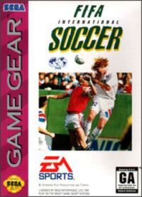FIFA International PAL Sega Game Gear PAL box art